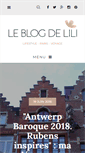 Mobile Screenshot of leblogdelili.fr